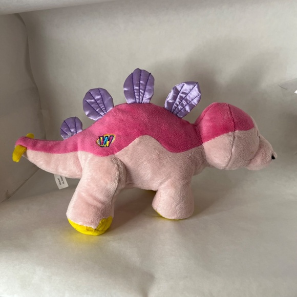GANZ Webkinz Bubblegumasaurus Dinosaur Plush Stuffed Animal Toy HM647 NO CODE - Picture 4 of 9